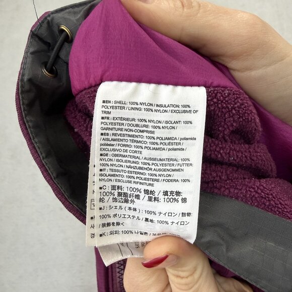 Arc'teryx Jacket Womens Small Purple Hooded Insulated Full Zip Fleece Hiking - Picture 11 of 15